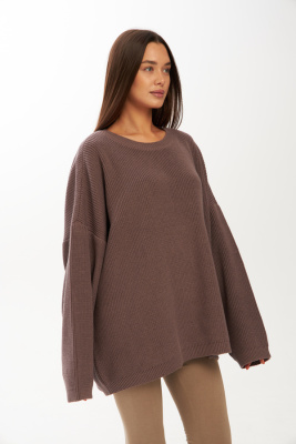 05-111055 Джемпер женский (42-46 170 Мокко (др 124 KA))