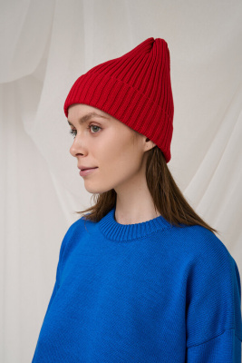 07-202012 Шапка женская (170 Красный (др 111 КА))